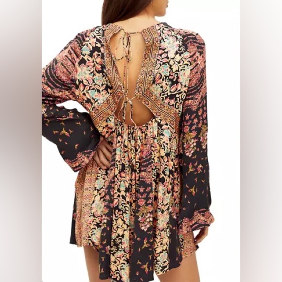 NWOT- FREE PEOPLE- STEVIE TUNIC TOP- BLOUSE- XS - Picture 13 of 13